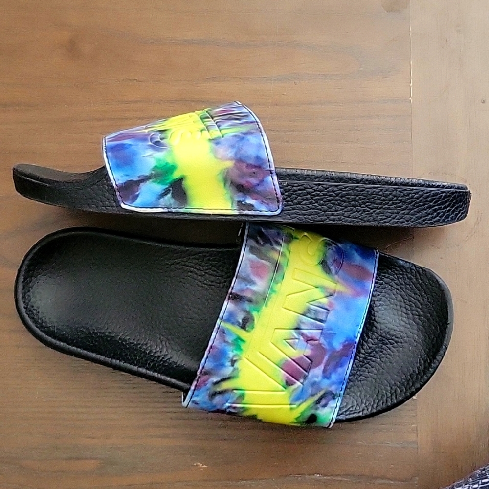 Mens Vans Tiedye sandals in size 7